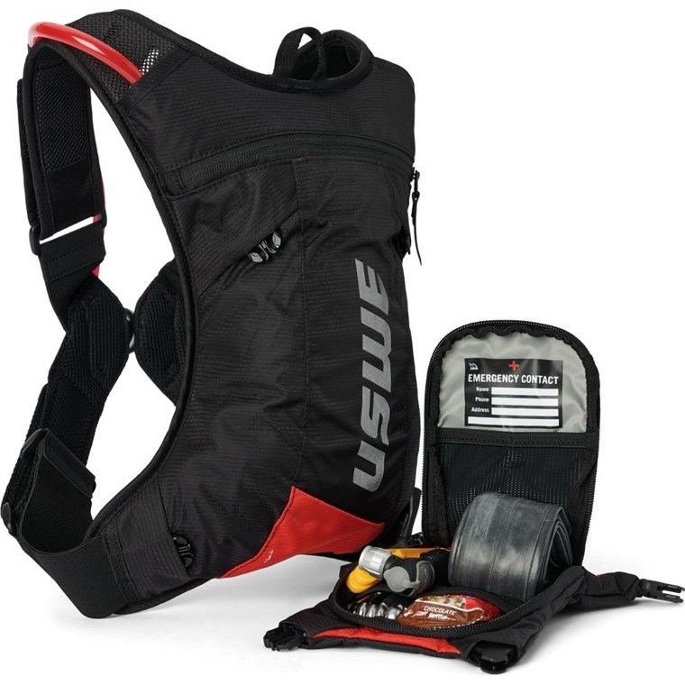 USWE Mtb Hydro 3 Hydration Pack Black/Red