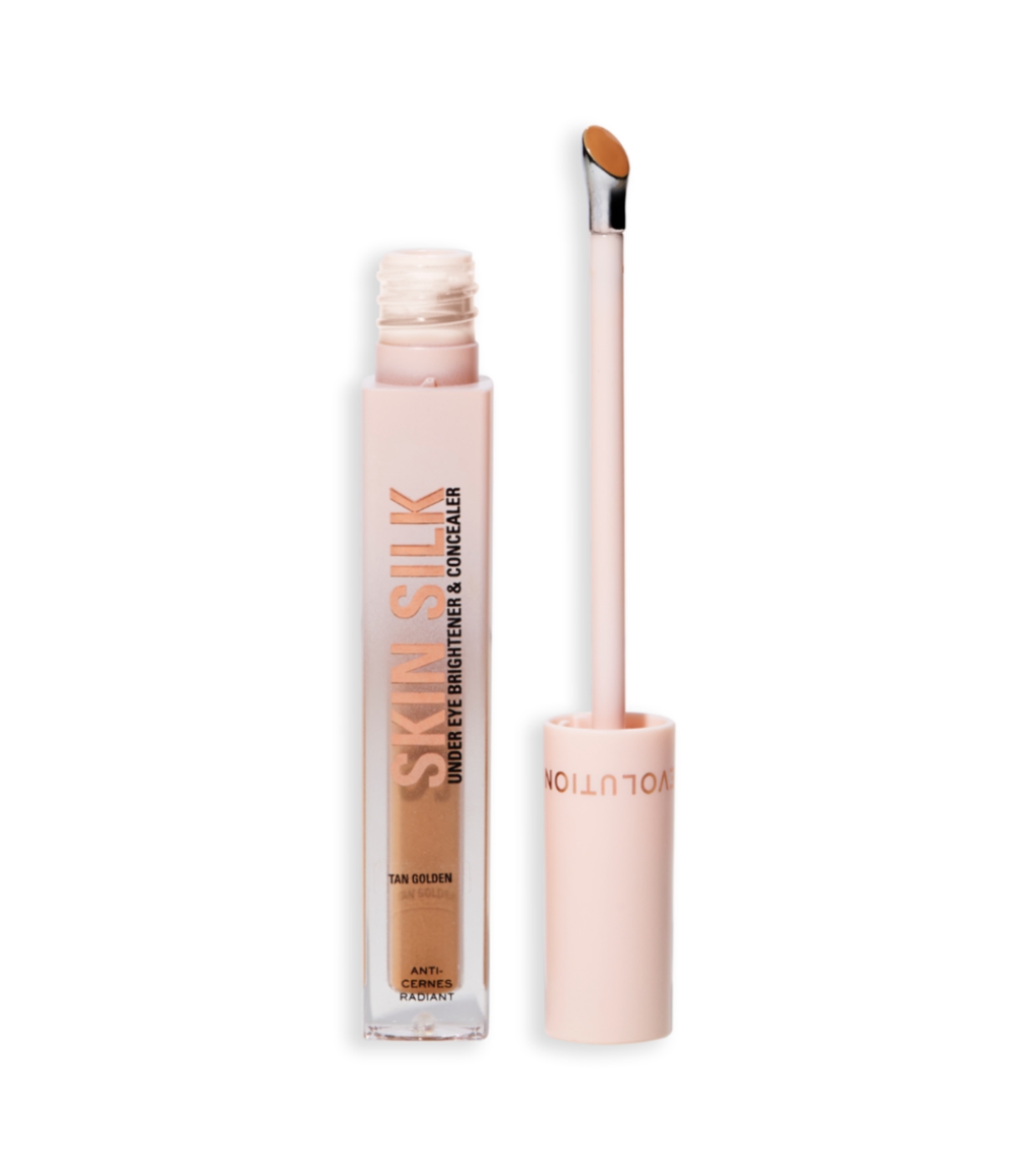 Revolution - Corretivo iluminador de olheiras Skin Silk - Tan Golden