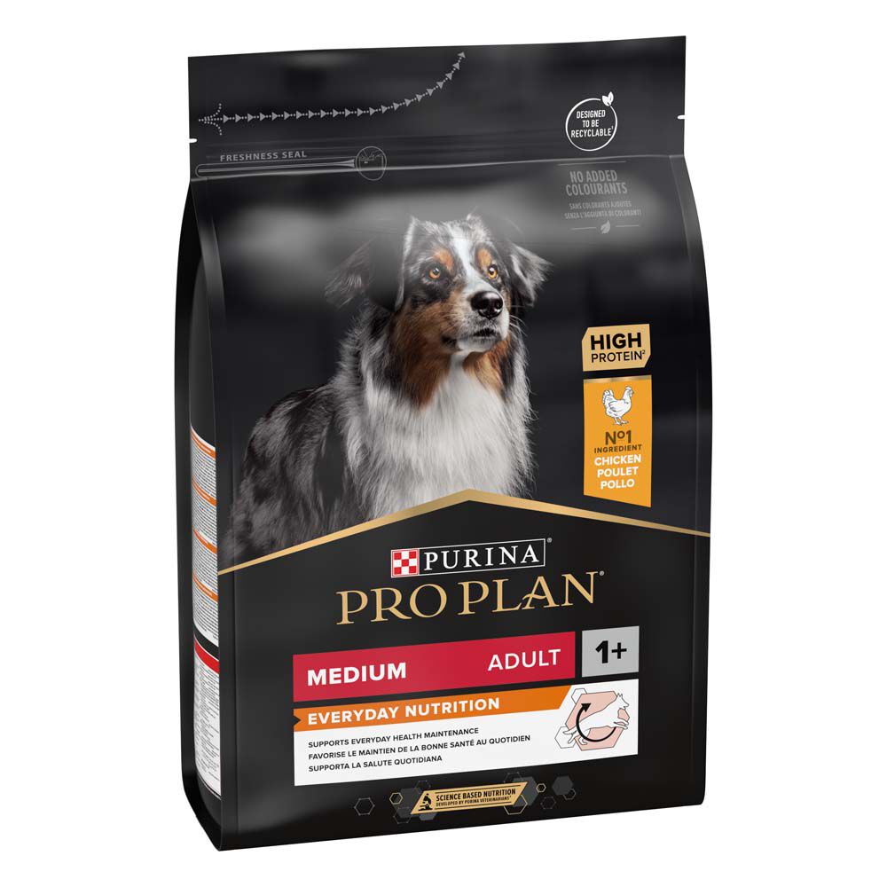 PRO PLAN Everyday Nutrition Adult Medium - Hondenvoer - 3 Kilogram - kip