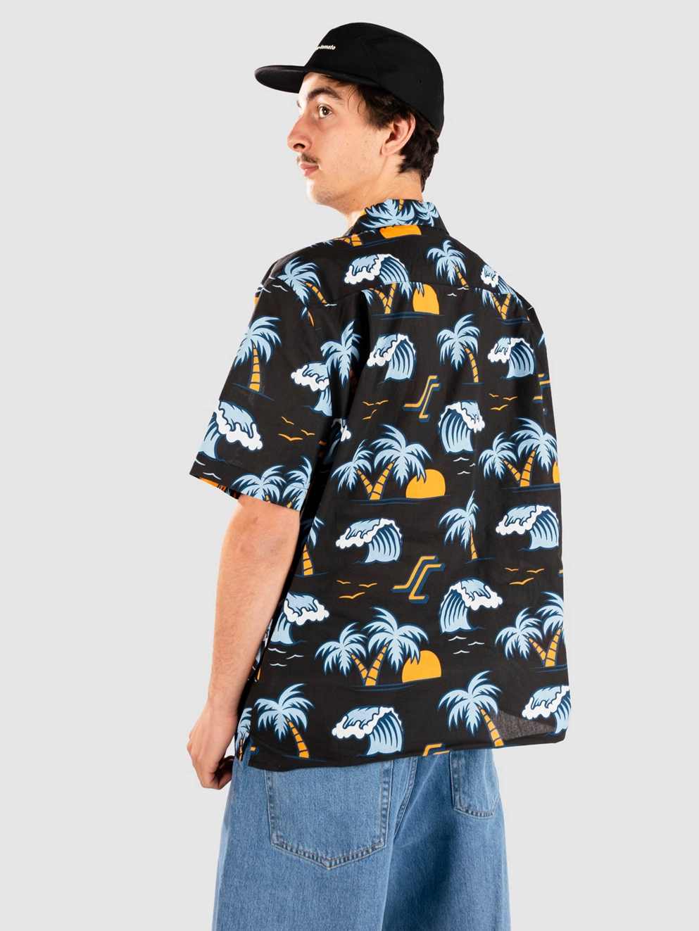 Santa Cruz Paradise Repeat Shirt black/blue