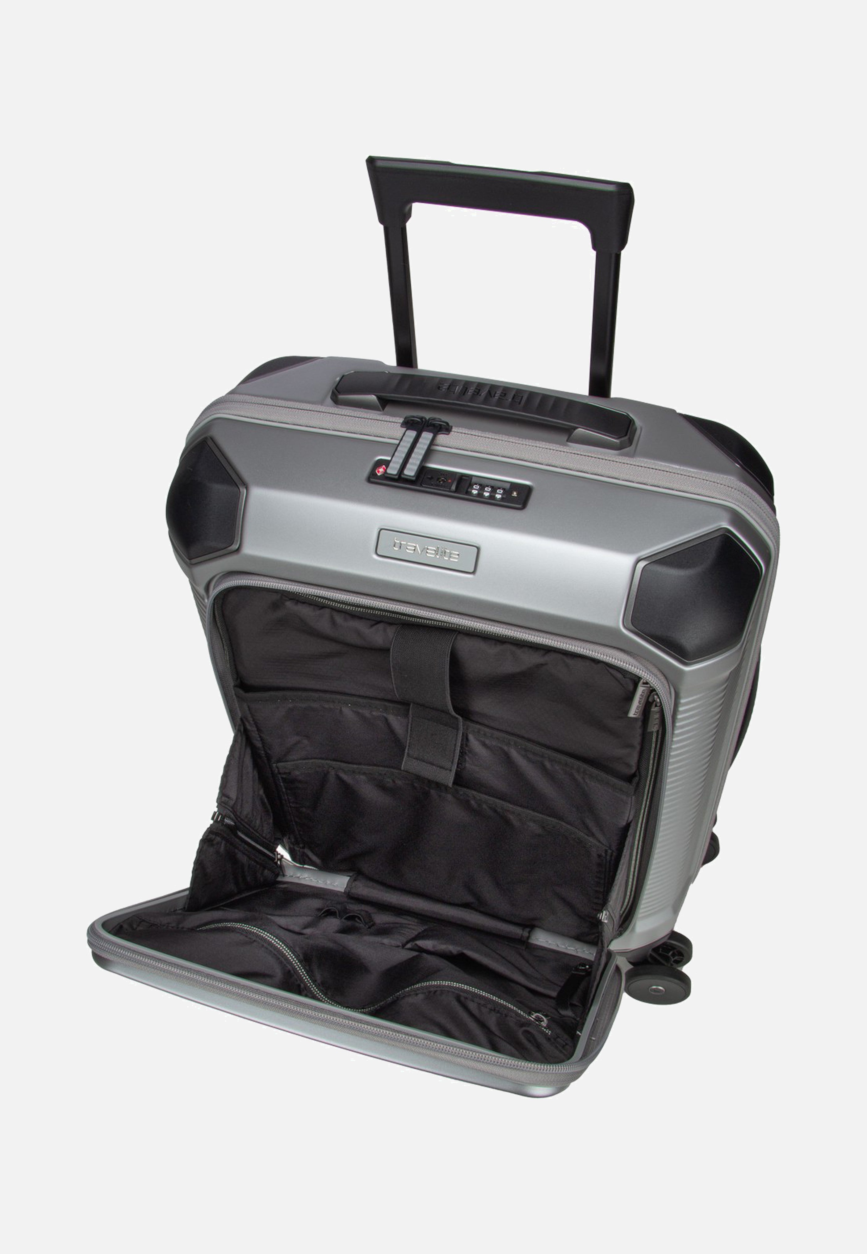 Millennium Trolley 4W S Front Pocket Silver - Koffer