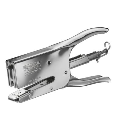 Rapid - Pince Agrafeuse Classic K1 chromée - capacité de 50 feuilles - agrafes 26/6 ou 26/8+