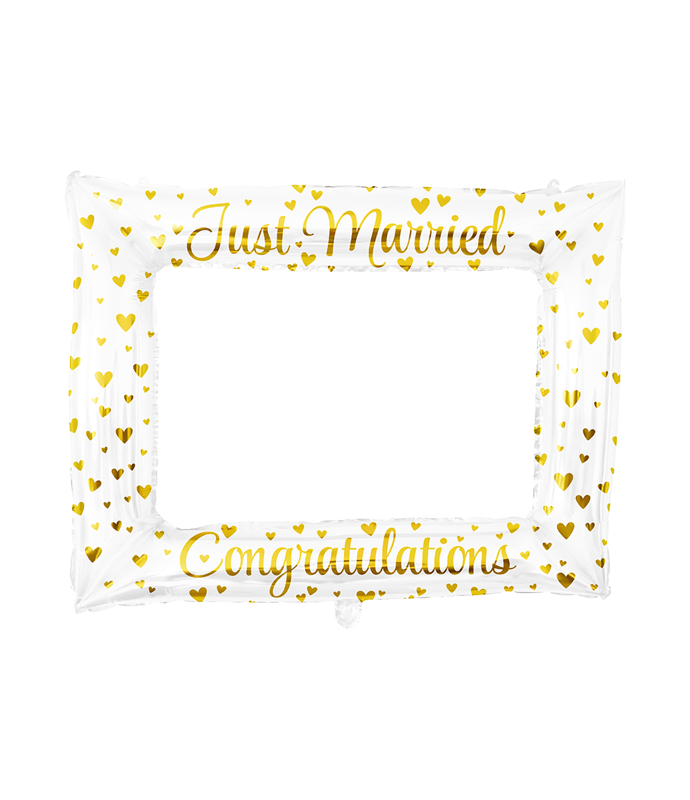 Bruiloft Photobooth Frame Just Married
