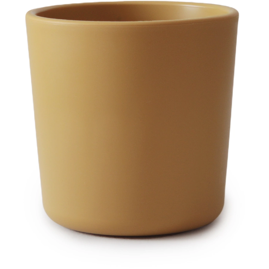 mushie Becher 200 ml 2 Stück, Mustard