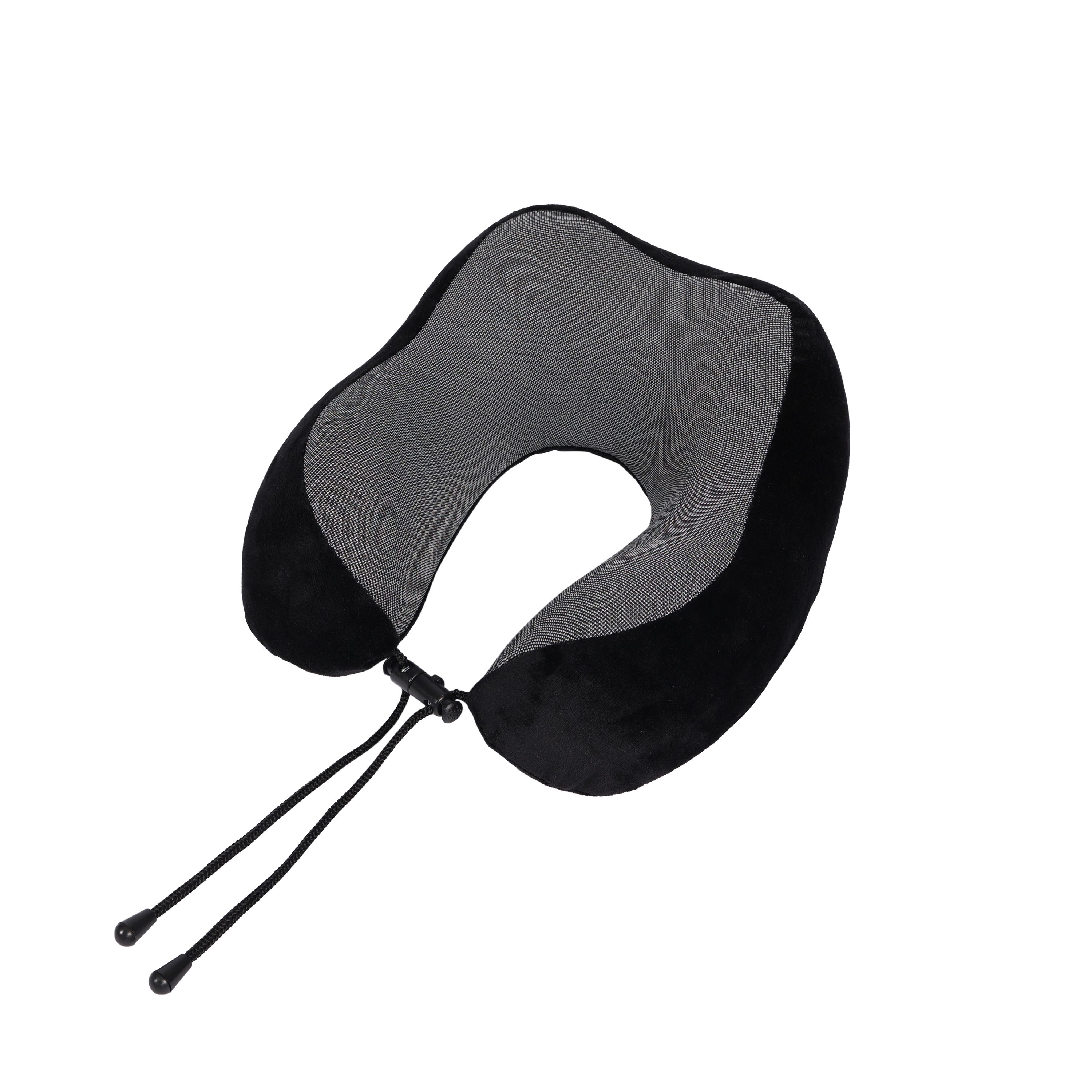 Nackenkissen schwarz/grau