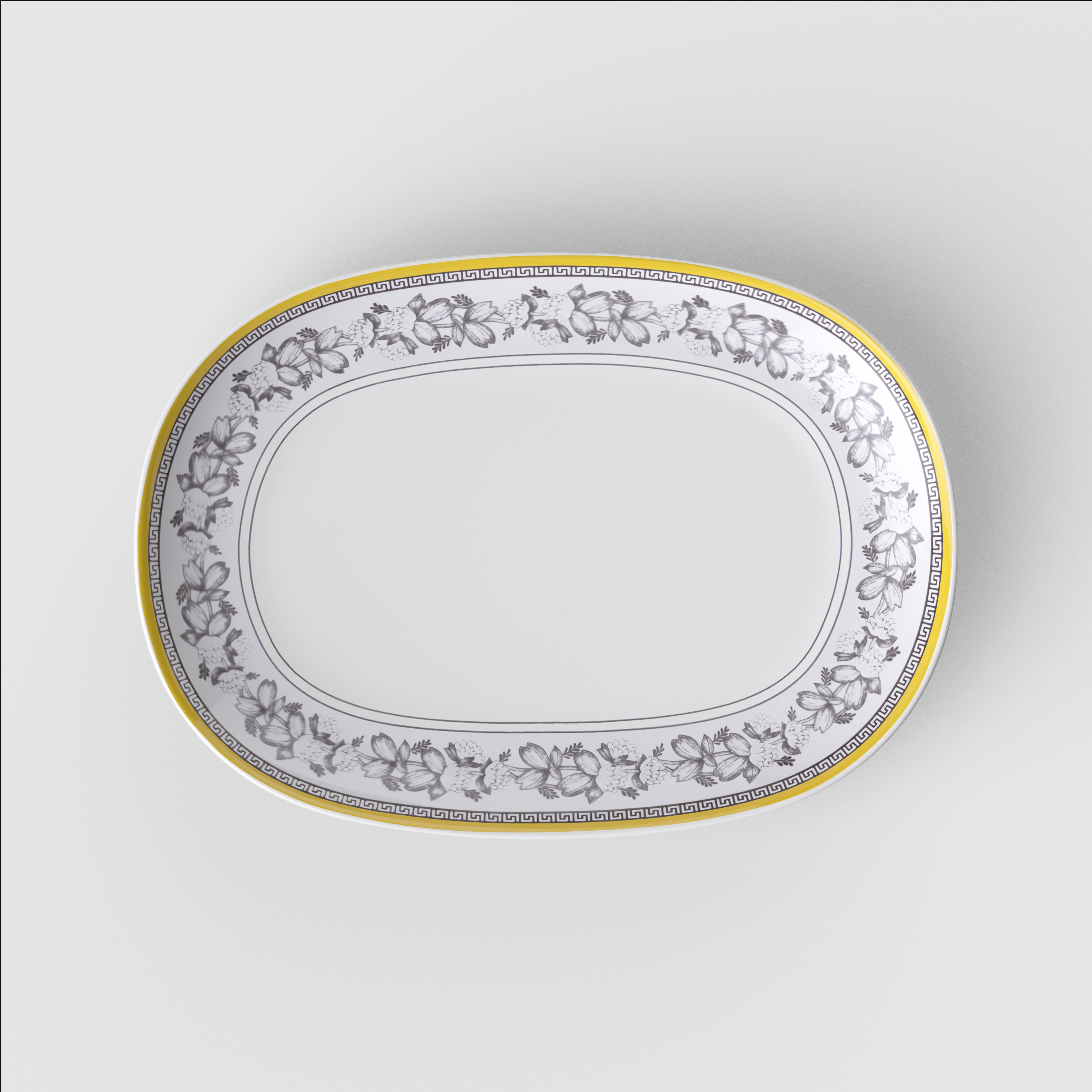 Audun Centerpiece bowl Multi-colored, Premium Porcelain