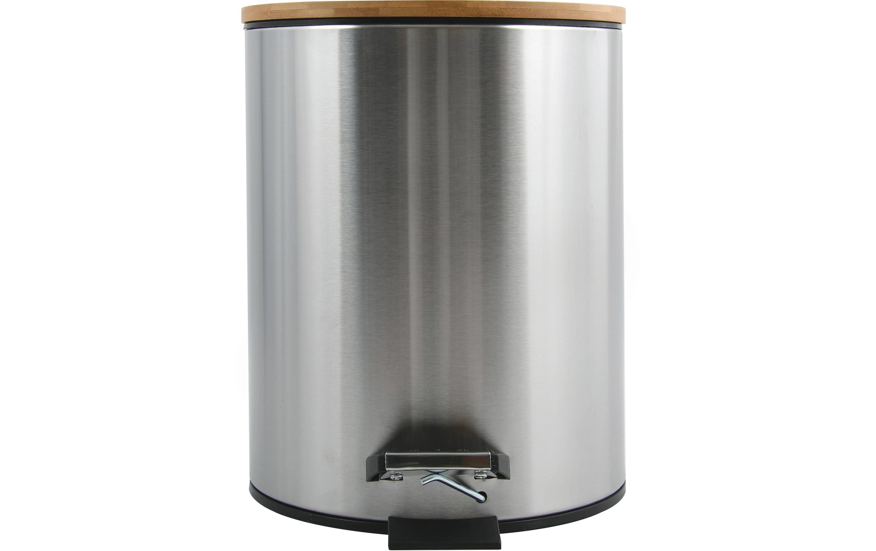 Treteimer Adonis 5 l, GrauTreteimer mit Soft-Close-Deckel