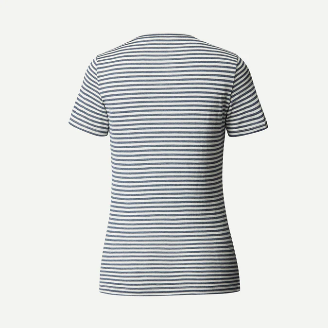Decathlon Forclaz - Camiseta feminina Forclaz Travel 500 em lã merino