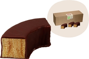 Rosengarten Baumkuchenringe Zartbitter, 16 x 50 g