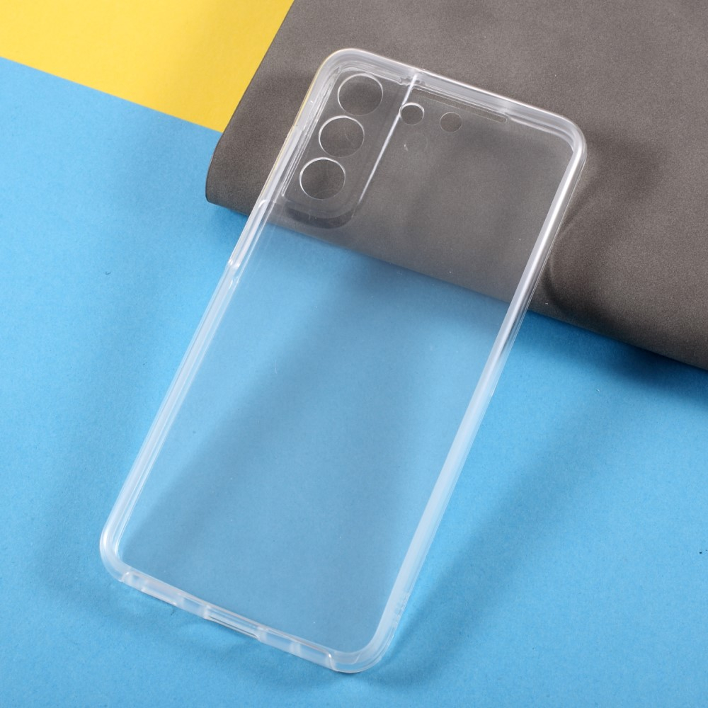 2in1 Samsung Galaxy S21 FE 5G Full Protection Schutz Hülle   Displayschutz (Front/Back) - Transparent