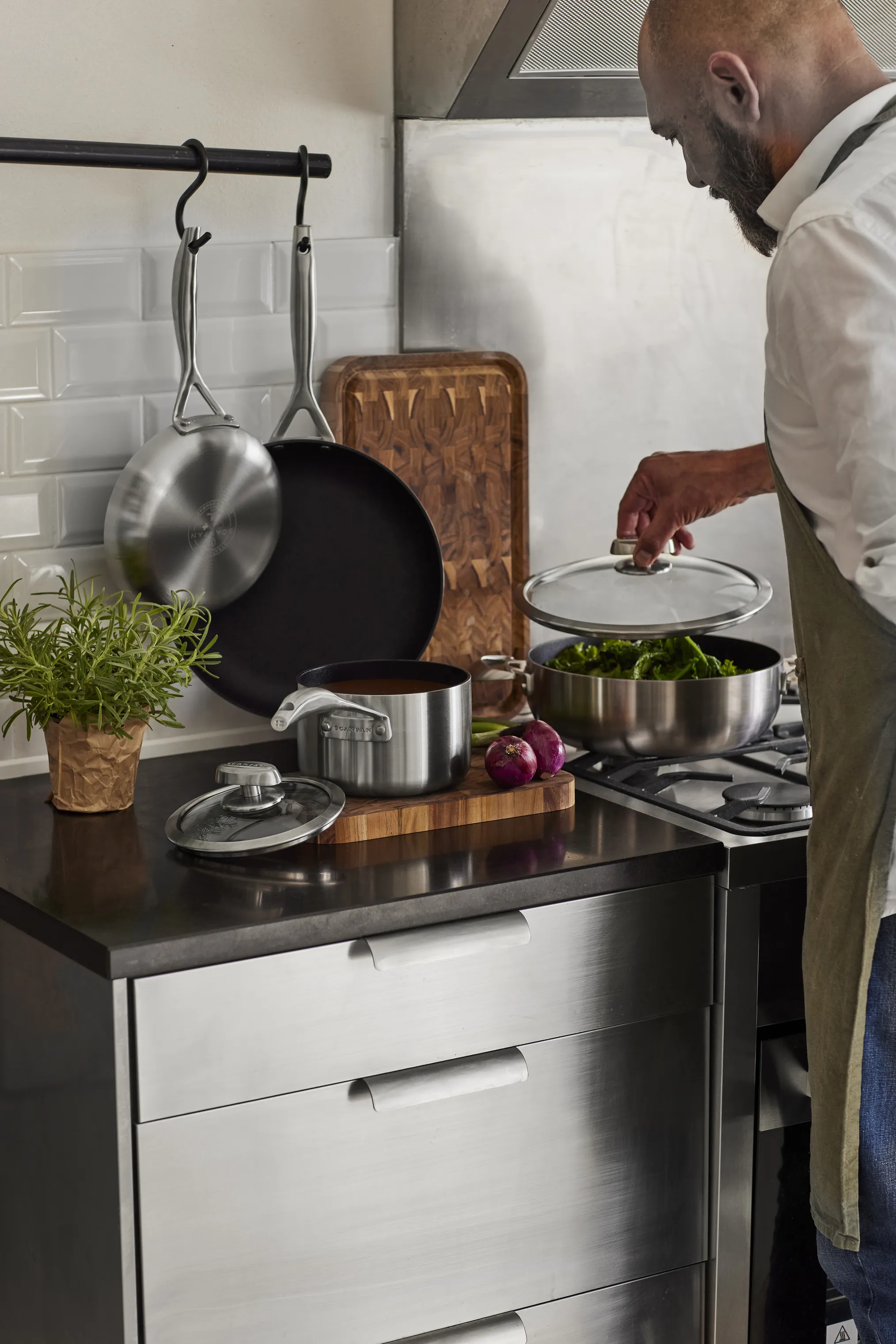 Scanpan CS+ Sautergryde m. låg