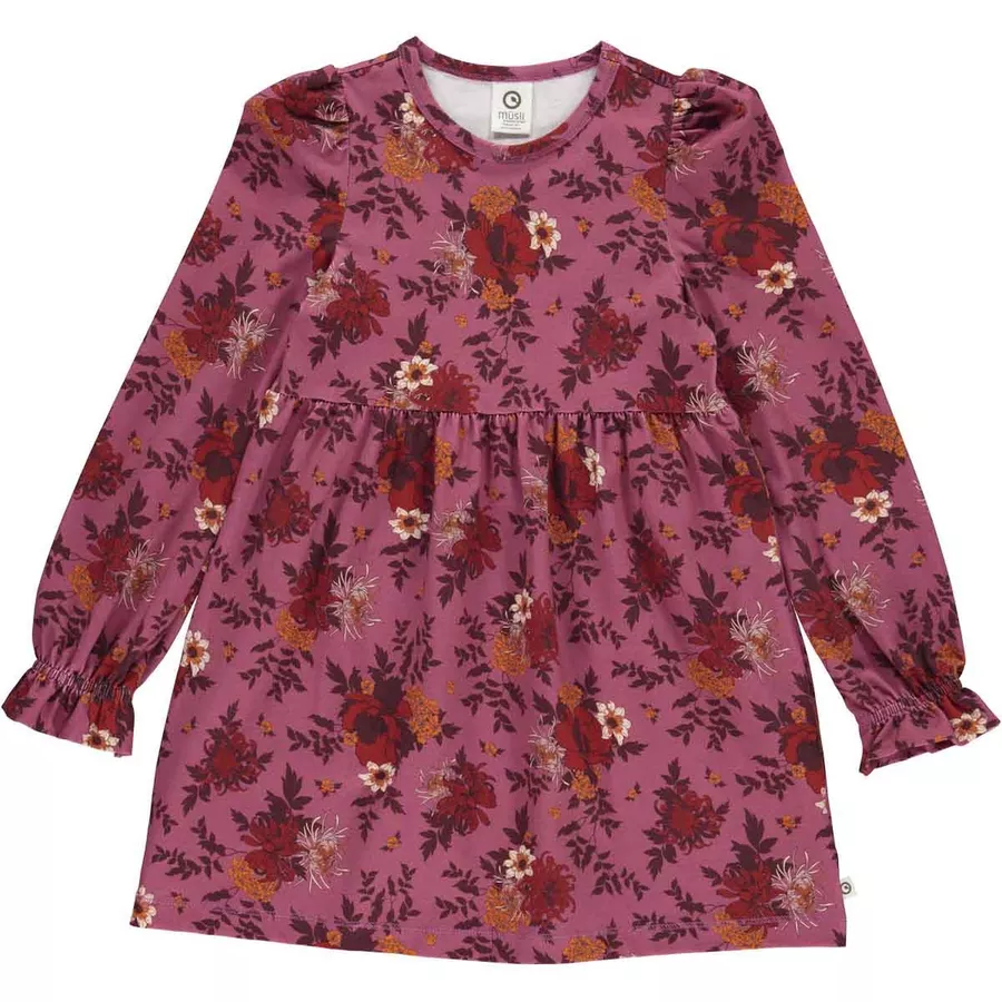 Müsli Langarmkleid BoysenberryFigBerryred