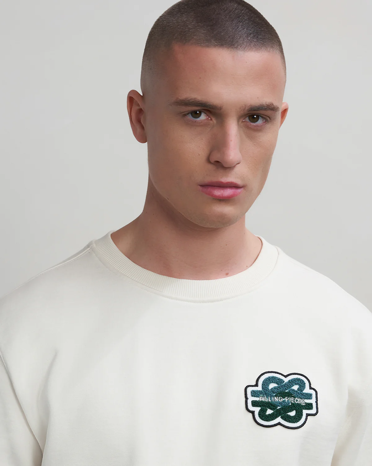 Sweatshirt Gowtu Antique White