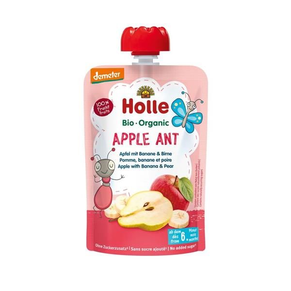 Apple Ant Puré De Frutos Bio Saqueta 6M