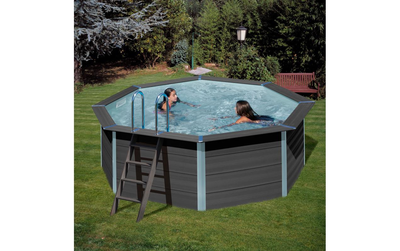 Pool KIT Avantgarde, Ø 410 x 124 cm<br>Rundbecken