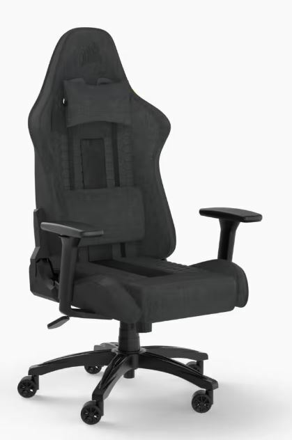 Corsair TC100 RELAXED Fabric (tissu) - Noir/Gris Inclinable