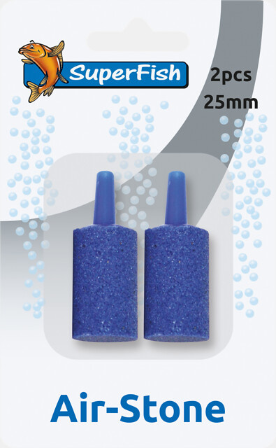 Superfish Luchtsteen Cilinder Blister 2 Stuks | aquarium