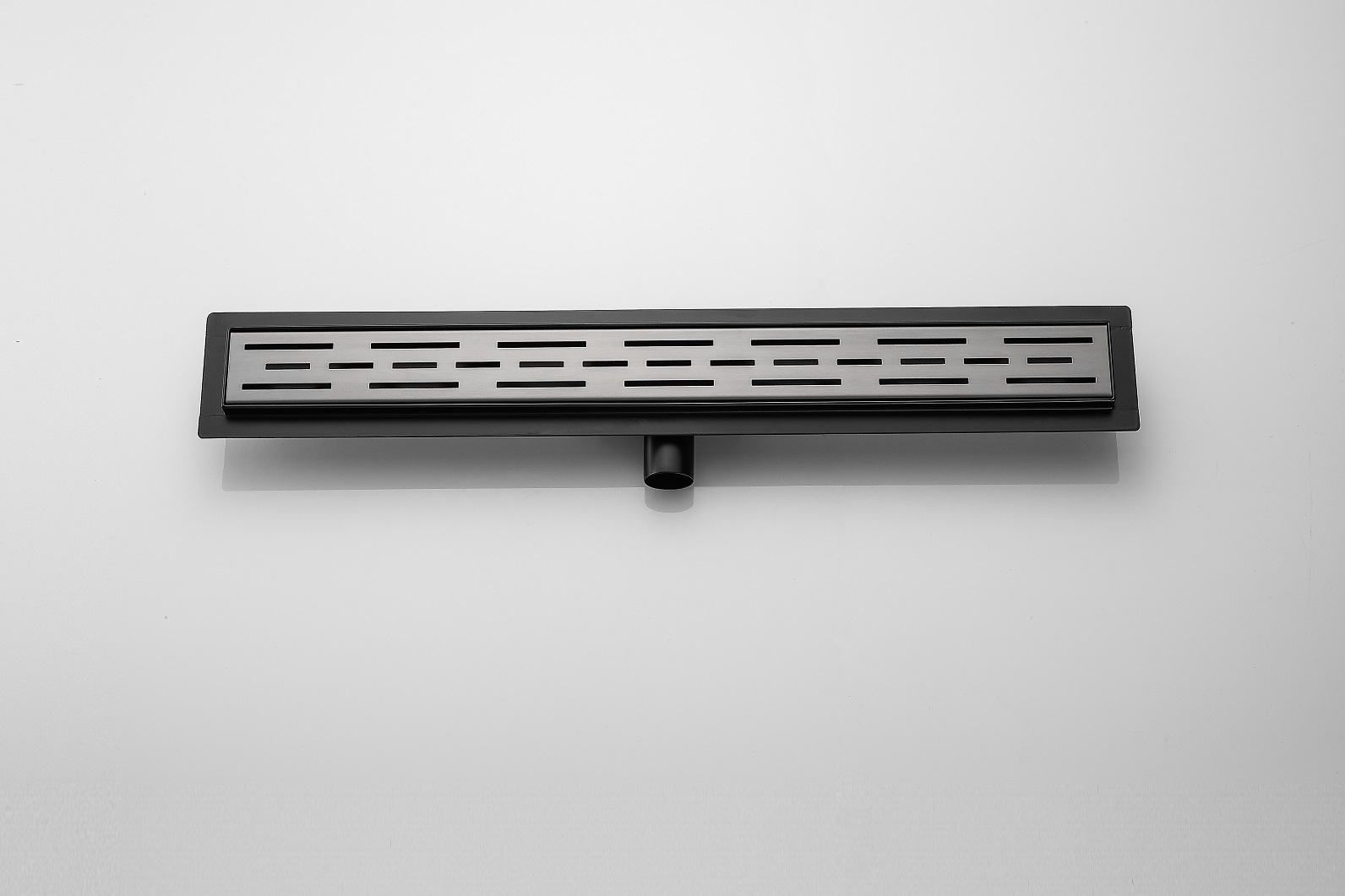 Saniclear Iron douchegoot 70x7cm verouderd ijzer - gunmetal