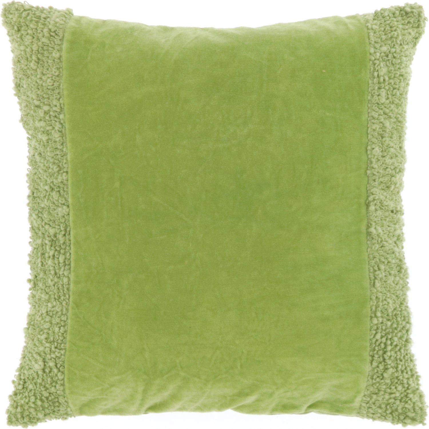Unique Living sierkussen Wess lichtgroen 45 x 45 cm