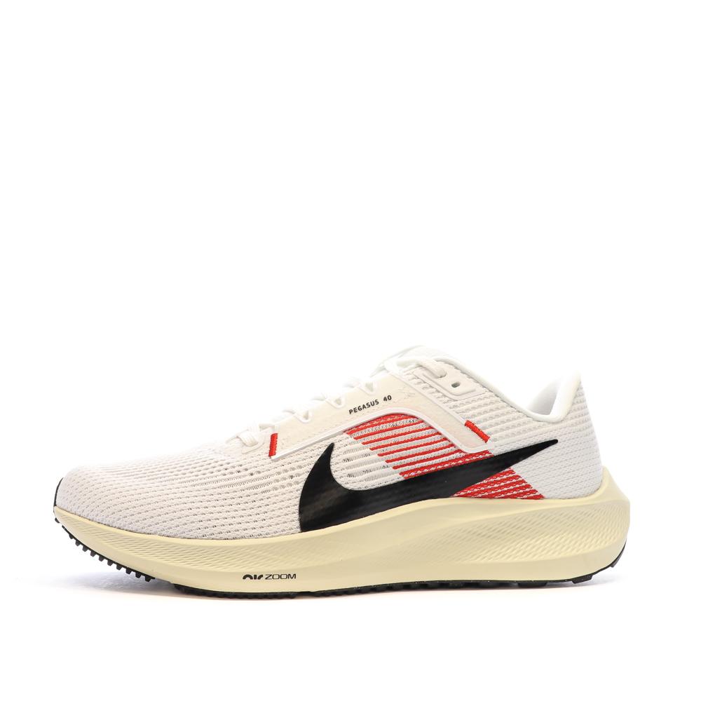 Nike Chaussures de running Blanches/Rouges Homme Nike Air Zoom Pegasus