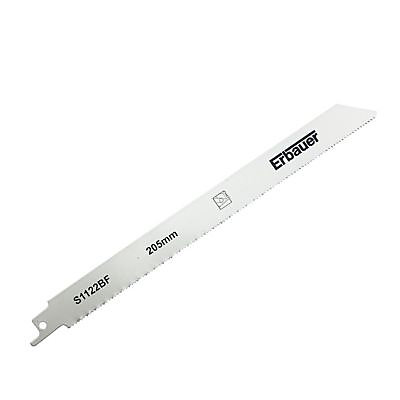 Lame de scie égoïne U droite propre Erbauer tôle et profilés fins à épais ø 10 à 175 mm, lot de 2