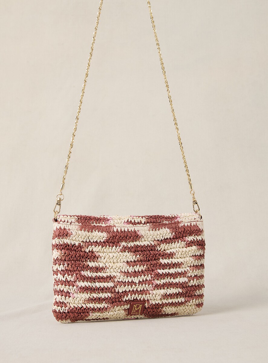 PETITE MENDIGOTE<br>Tas em ráfia tie dye SAM