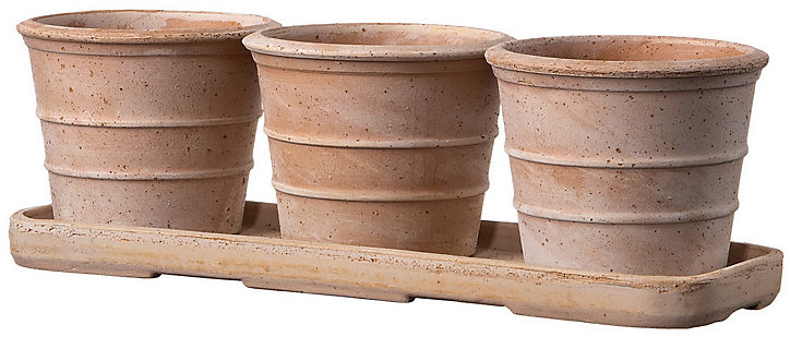 Kit Trio Vaso mini Siena terre cuite