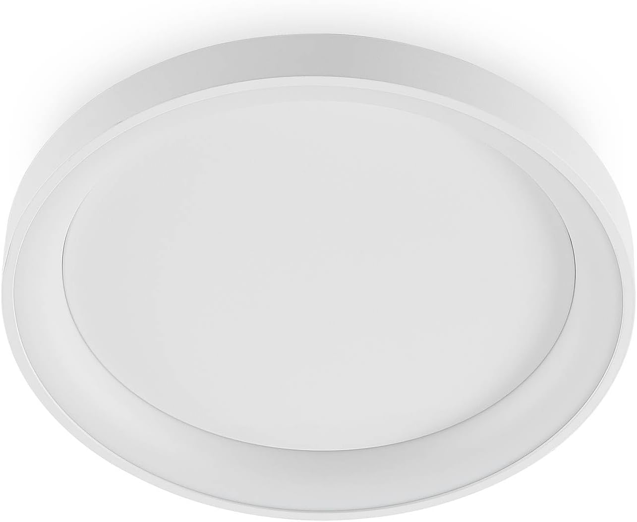 Arcchio LED Deckenleuchte Vivy (Modern) in Weiß aus Metall (1 flammig,) - Lampe Deckenlampe Küchenleuchte