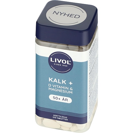 Kalk m. D-vitamin og magnesium