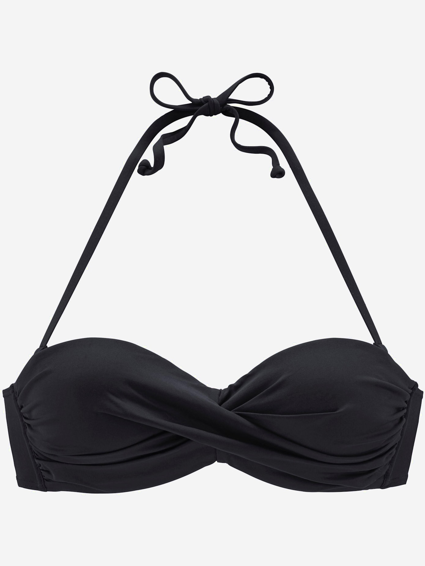 Haut de bikini bandeau à armatures design classique