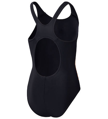 Speedo Bådedragt - Placement Muscleback - Blåck/Orange