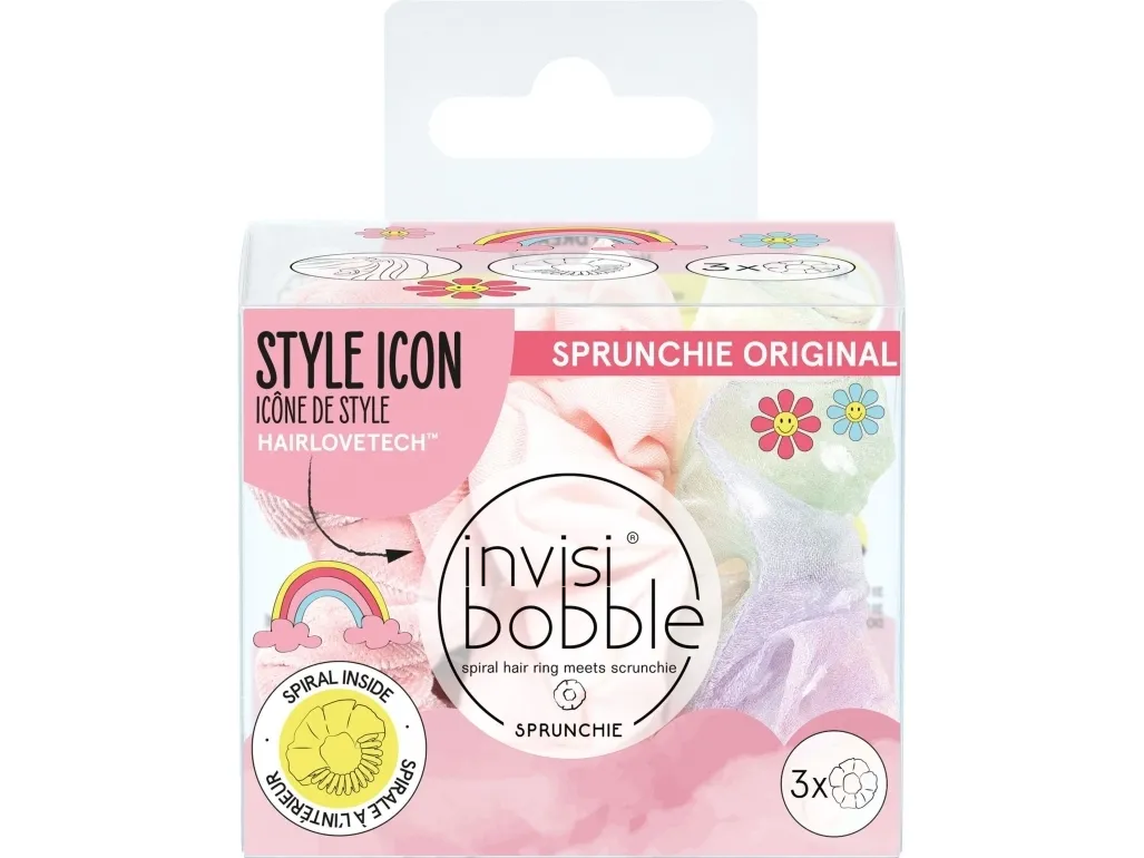 InvisiBobble Sprunchie Retro Dreamin' Macaron