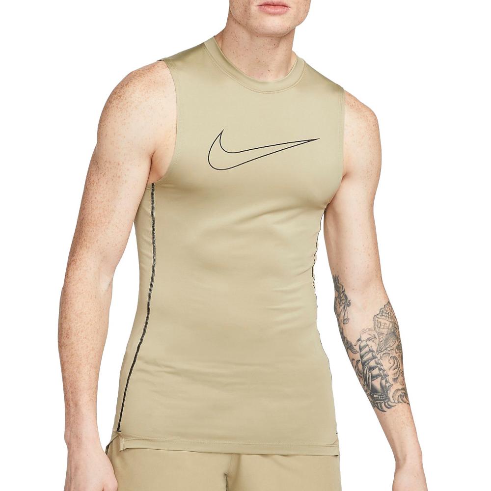 Nike Débardeur Beige Homme Nike Tight