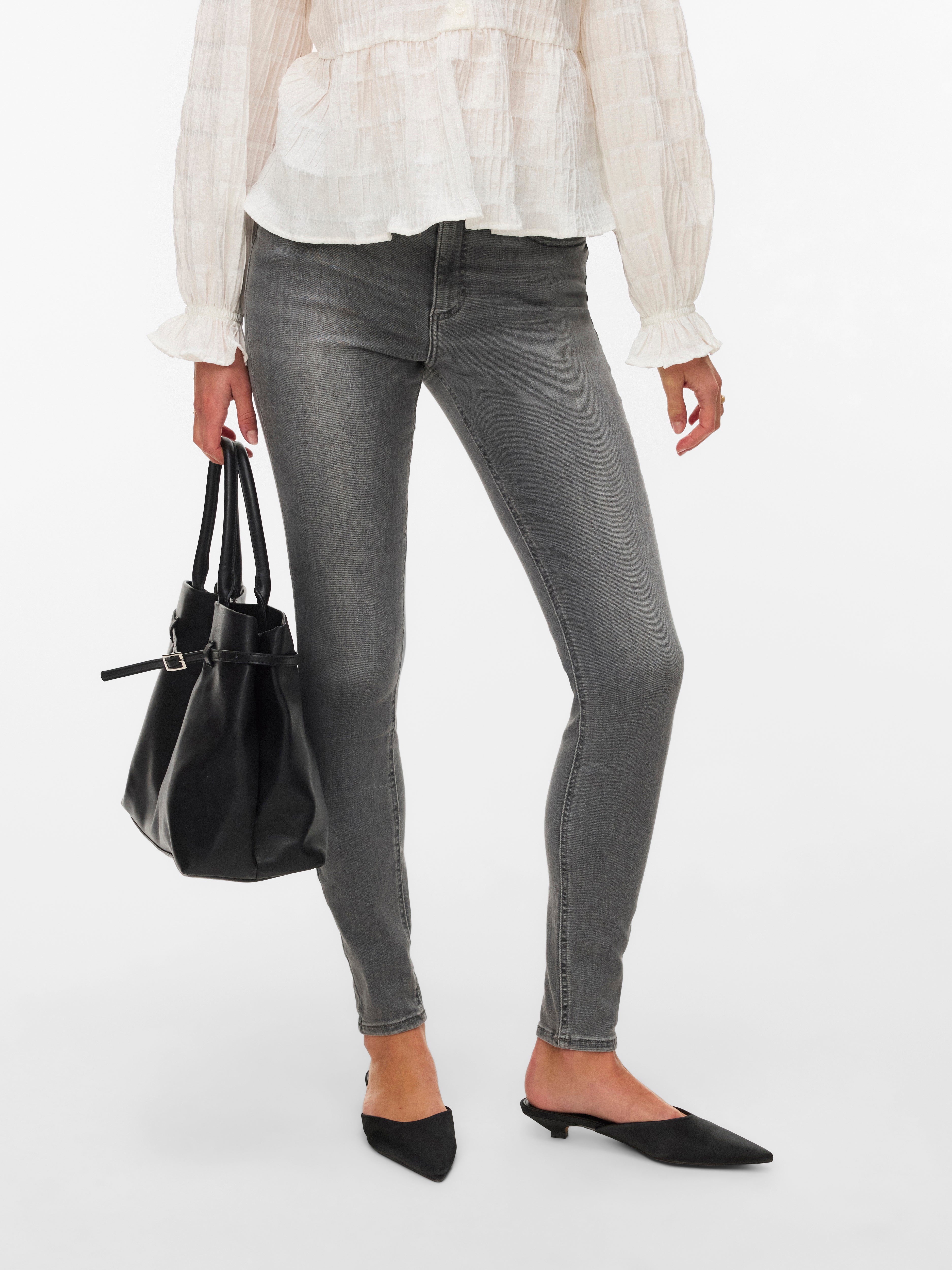 VMPOLLY Mid rise Skinny fit Jeans