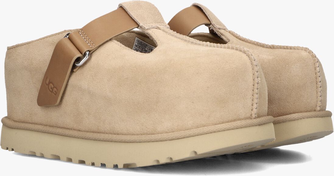 beige ugg instappers w goldenstar hi clog