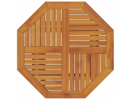 VIDAXL - Table pliante Table pliable de jardin ø70x75 cm bois d'acacia massif