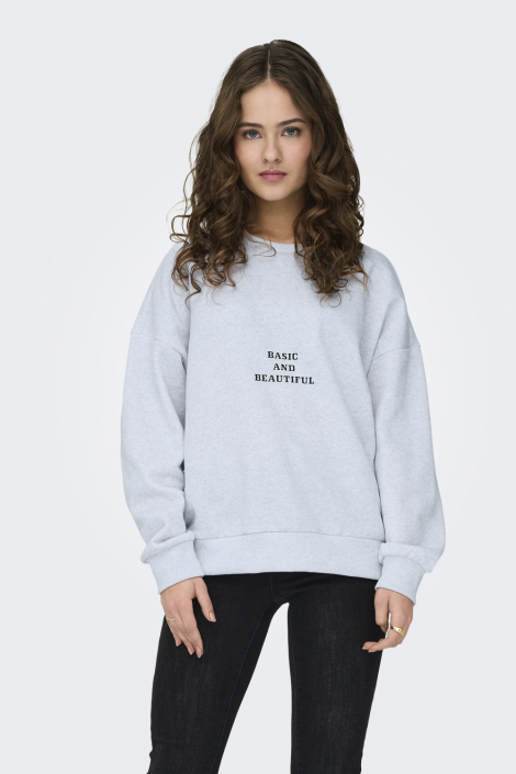 Only grijze dames sweater