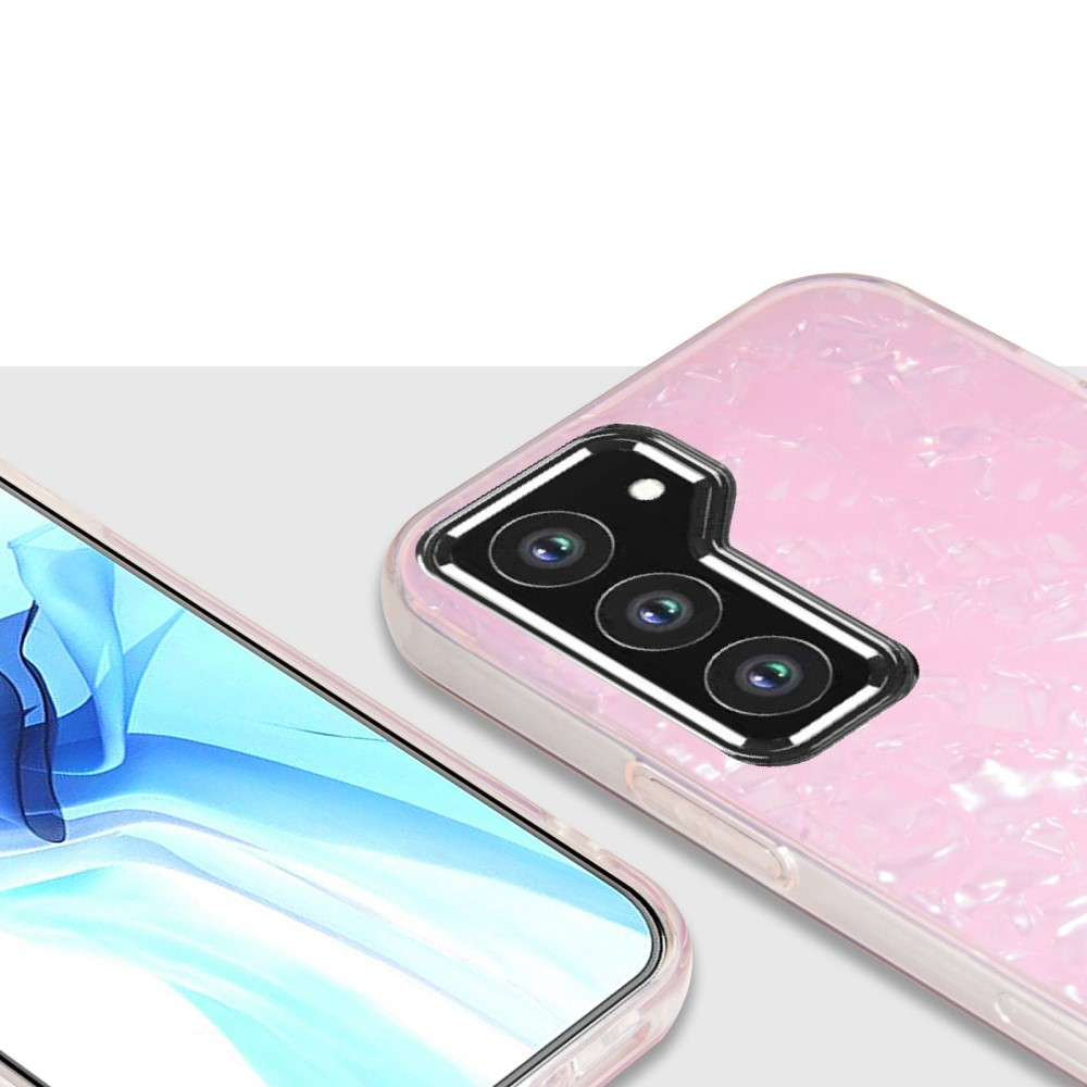 Samsung Galaxy S23 5G Hybrid Hülle TPU Bumper   Acryl Rückseite - Rosa