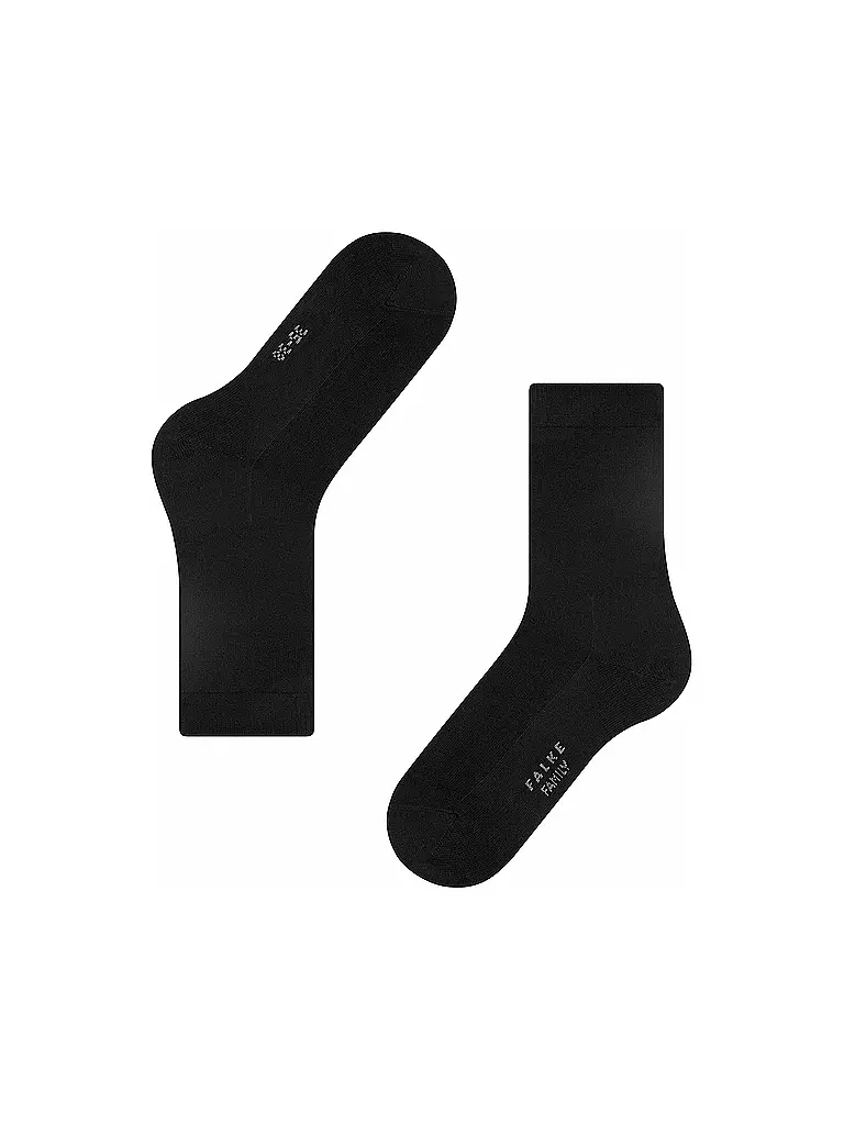 FALKE Socken Family black schwarz