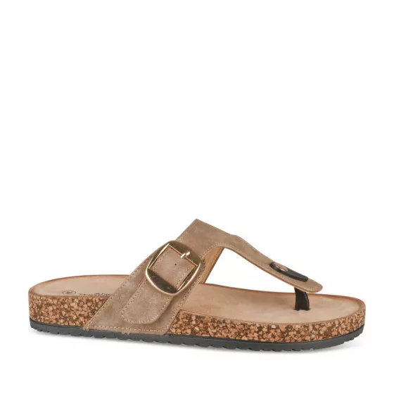 Tongs TAUPE ANGELA THOMPSON