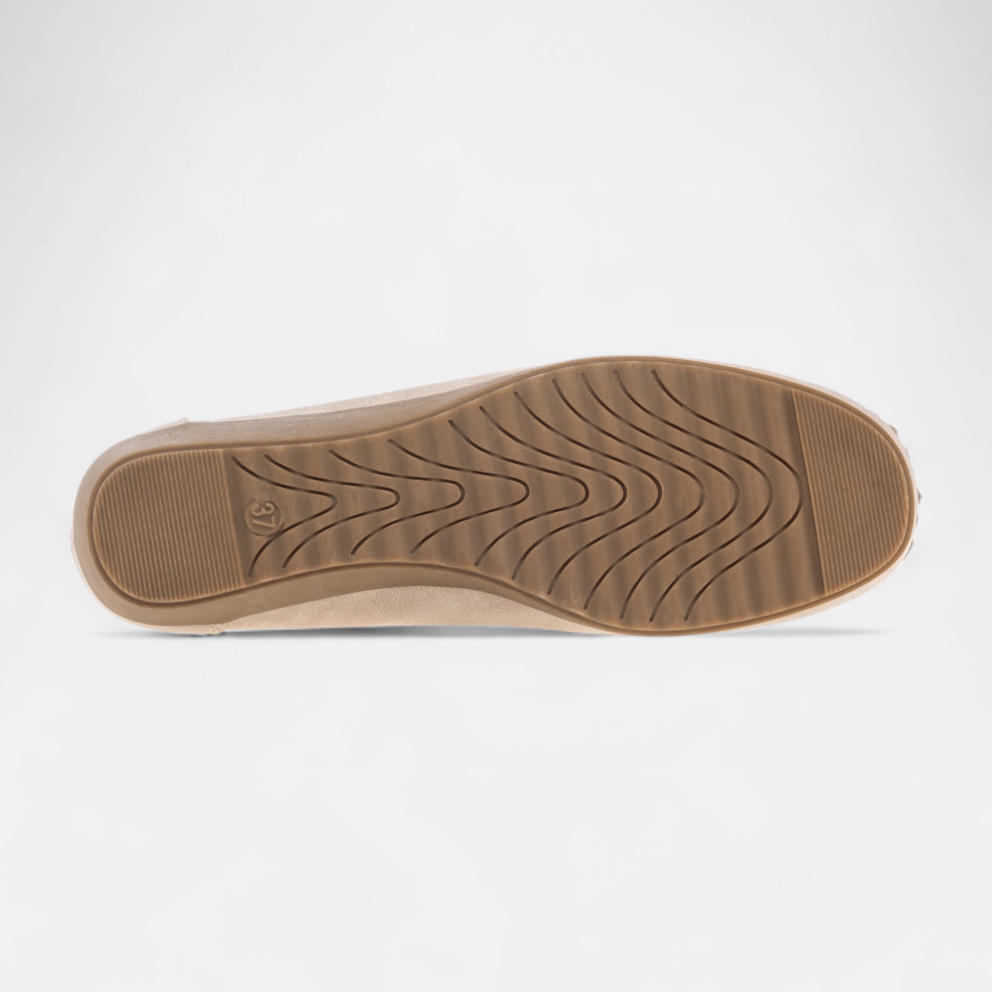 Mocassins pieds sensibles Femme beige