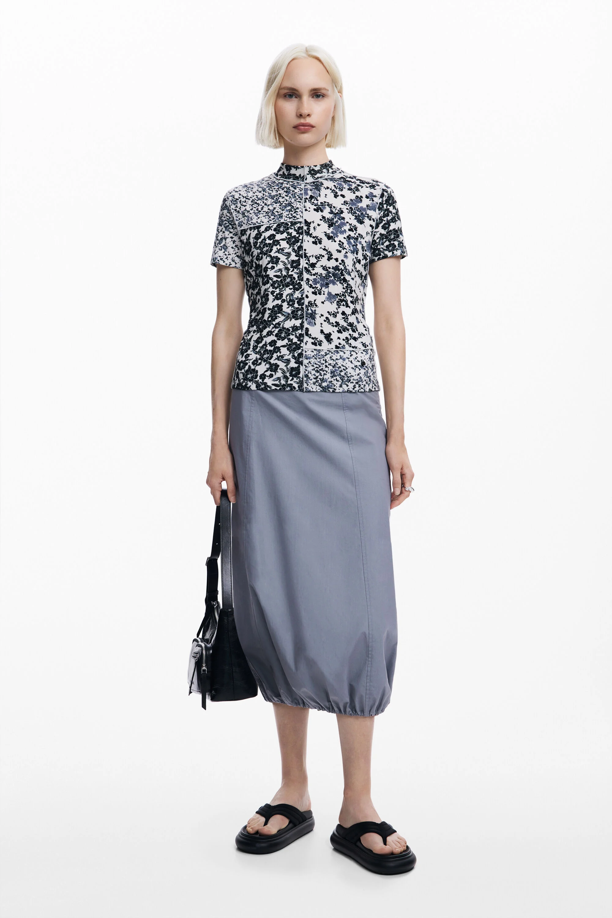 Camiseta patchy flores