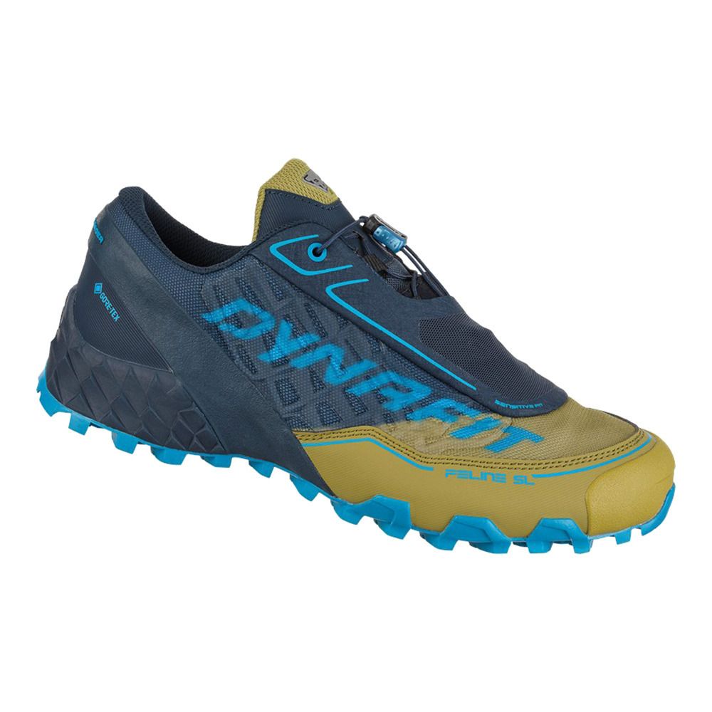 Dynafit FELINE SL GTX - Chaussures trail army/blueberry