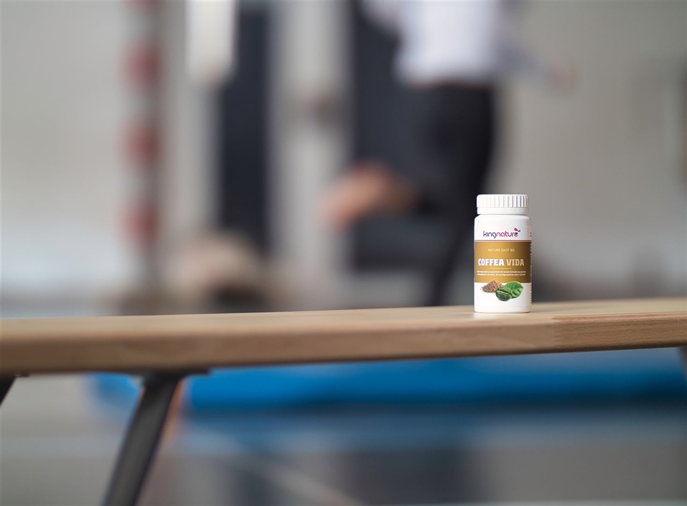 KINGNATURE Coffea Vida Kaps 200 mg Grüner Kaffe-Extrakt Ds 60 Stk