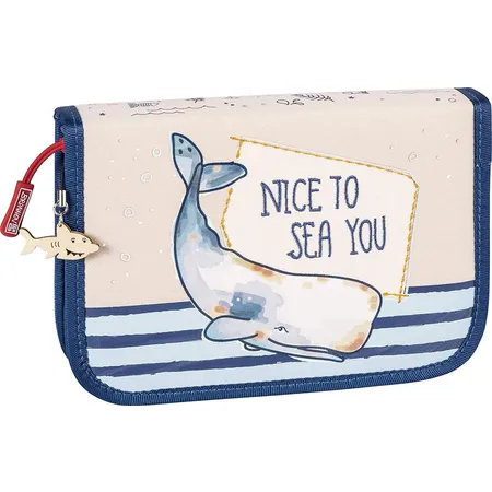 BRUNNEN Schüler-Etui Happy Ocean 19,5 x 13,5 x 3,5 cm