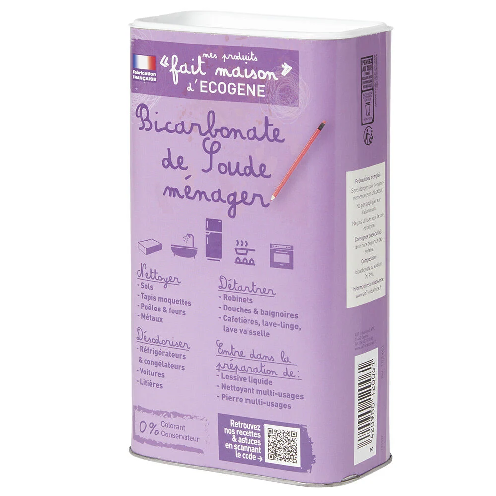 Bicarbonate de soude Ecogene 1,5 kg