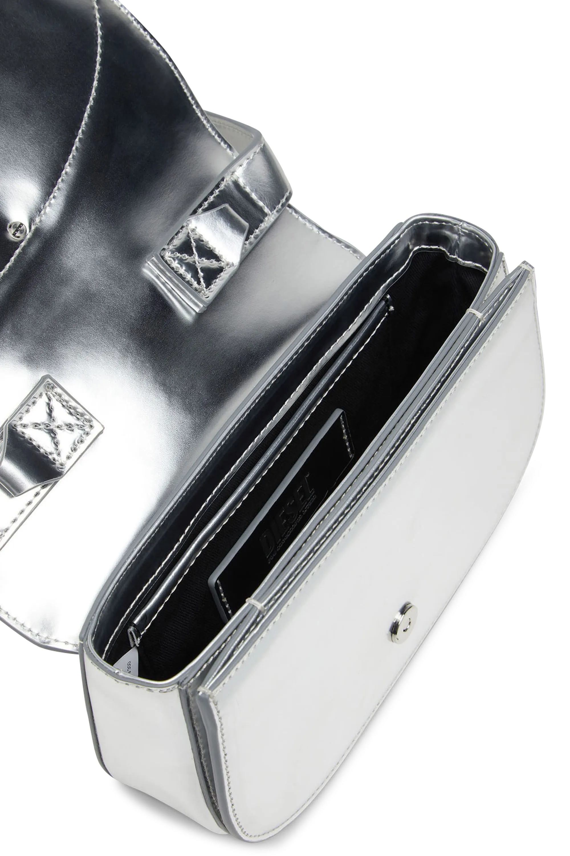 DIESEL Sac porté épaule 1DR Argent