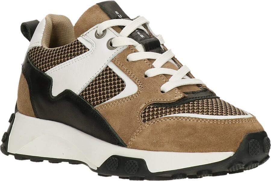 Bullboxer ATP001 Brown White Combinatie Sneaker