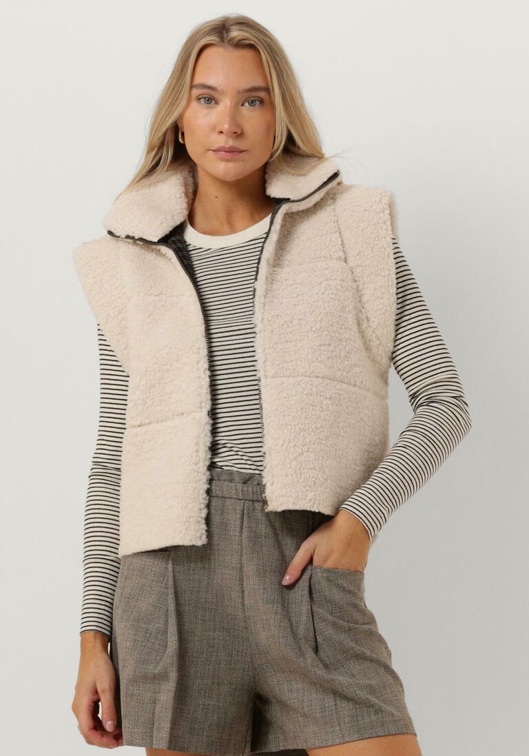 RUBY TUESDAY groene ruby tuesday bodywarmer celie double face fur bodywarmer