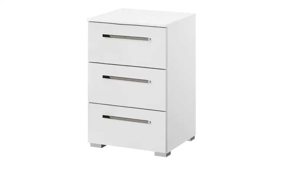 Nachttisch Aldono 40 cm Weiß